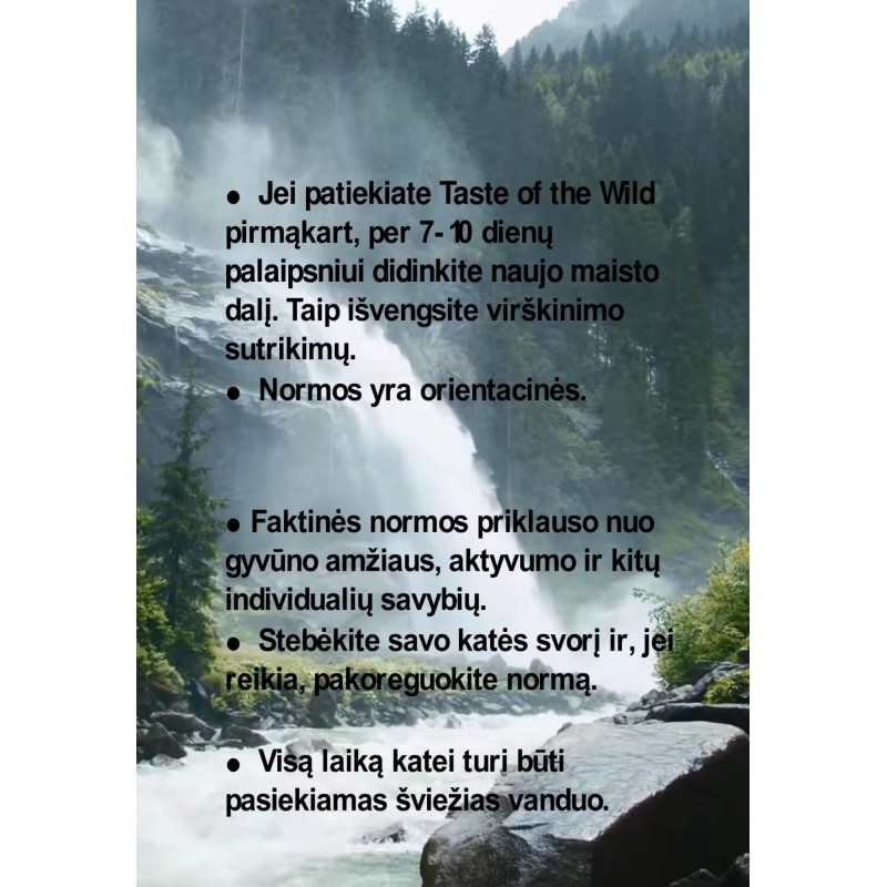 Taste Of The Wild Rocky Mountain 6,6Kg For Cats