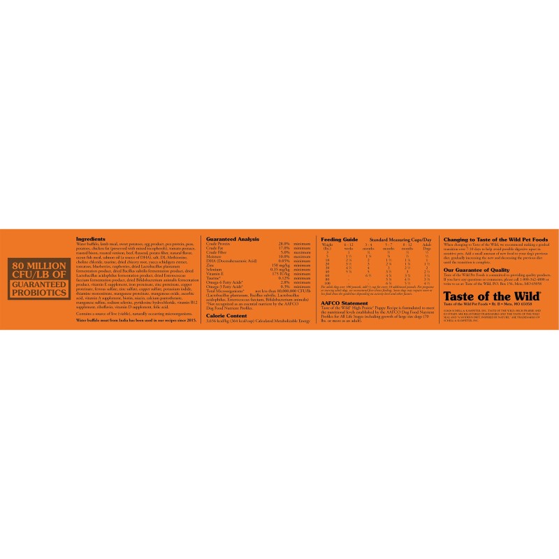 Taste Of The Wild High Prairie Puppy 12,2Kg For Puppies