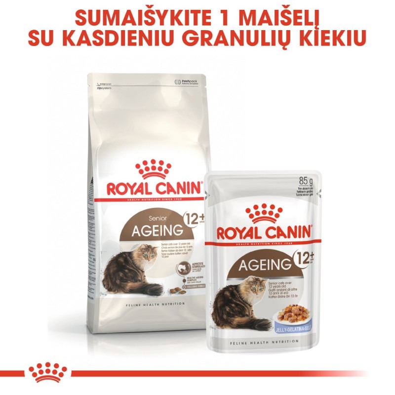 Royal Canin Senior Ageing 12+ kassidele 0,4kg