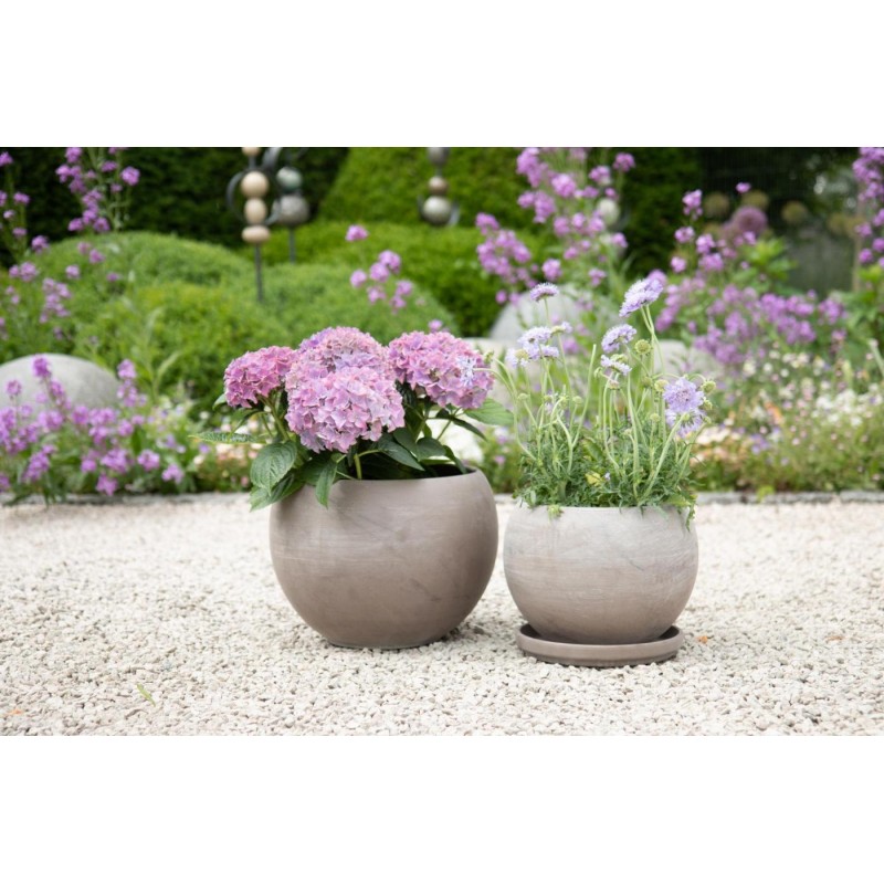 Keraamiline pott, hall, D37H28