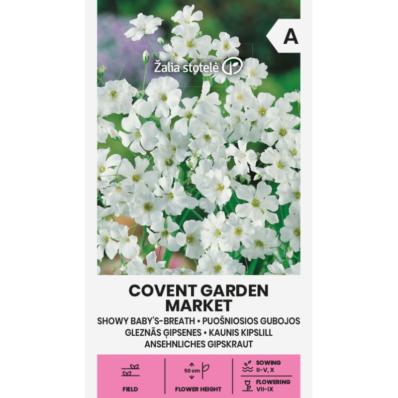 Kaunis kipslill Covent Garden Market (Zalia Stotole)