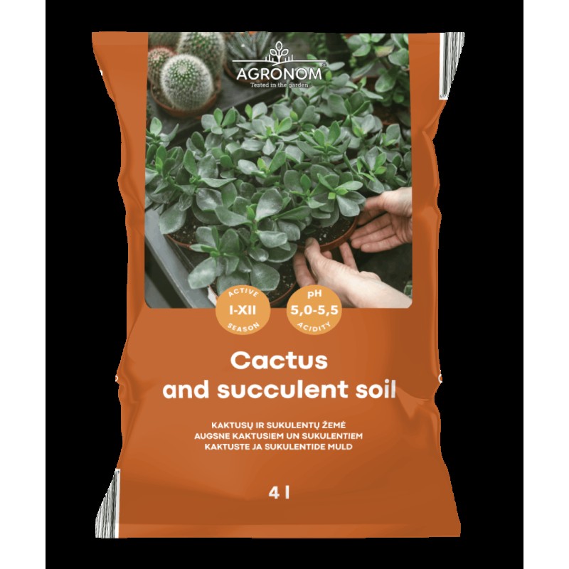 Kaktuse ja sukulentide muld