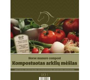 Komposteeritud hobuse sõnnik