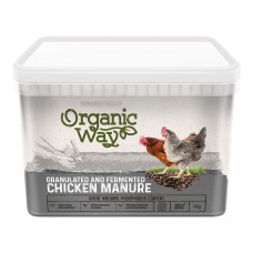Organic Way Granulated Fermented Chicken Manure Bio 4Kg