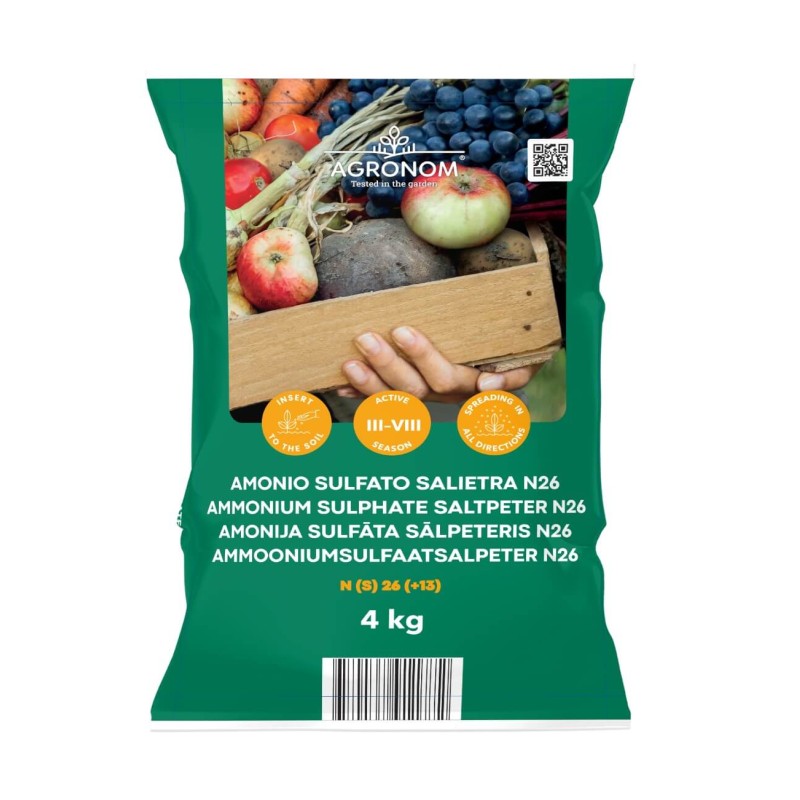 Saletrosan (amooniumsulfaat-nitraat) 4 kg