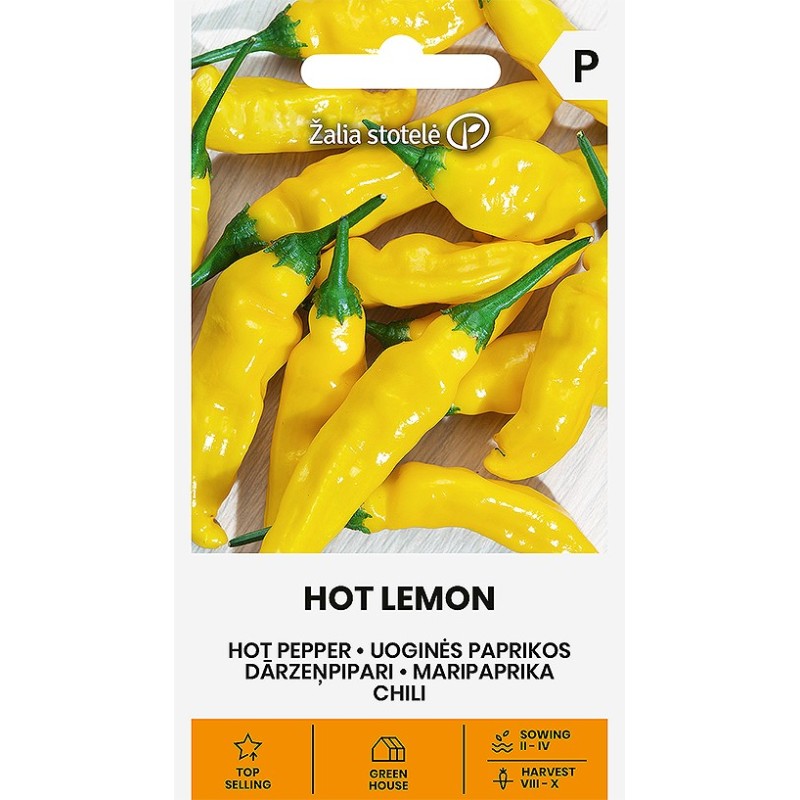 Kibe pipar Hot Lemon (30 000 - 50 000 SHU)