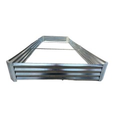 Металлический raised bed из цинка, 400x100x20 см