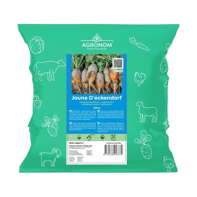 Fodder beet Jaune D'Eckendorf 0,3 kg