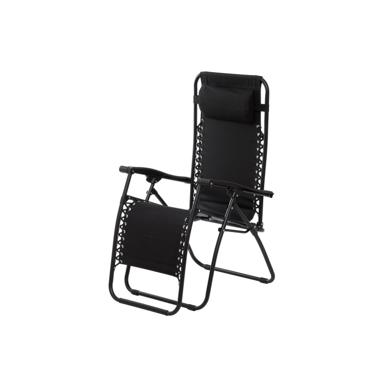 Reguleeritav päikesevoodi YYTERI must