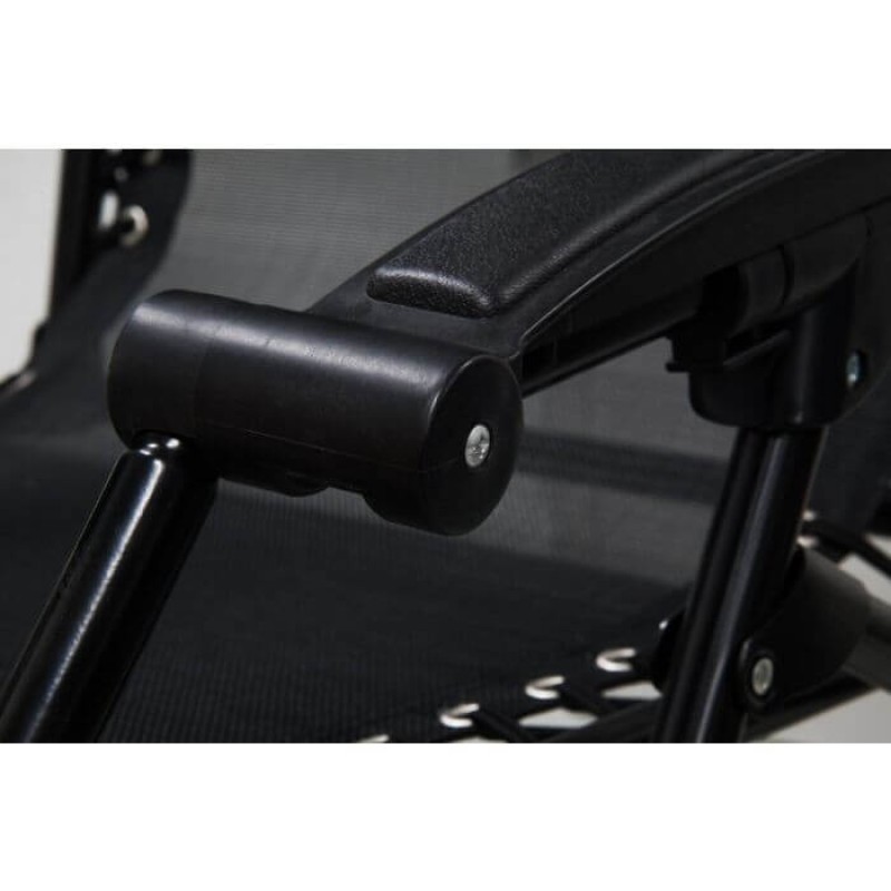 Reguleeritav päikesevoodi YYTERI must