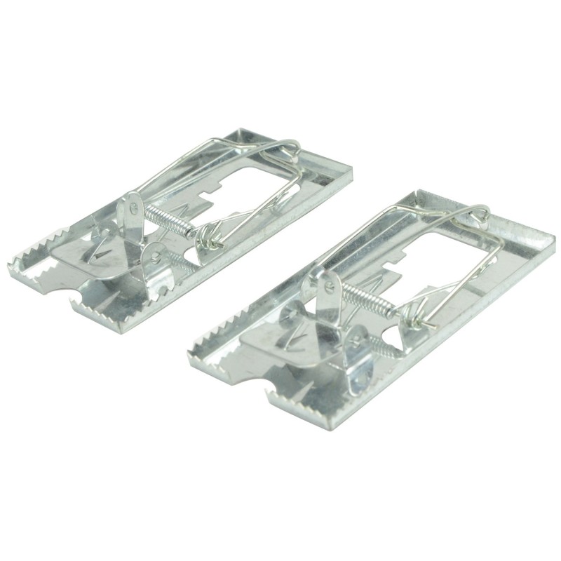 Metallhiirepüünised, 2 tk, 10x5 cm