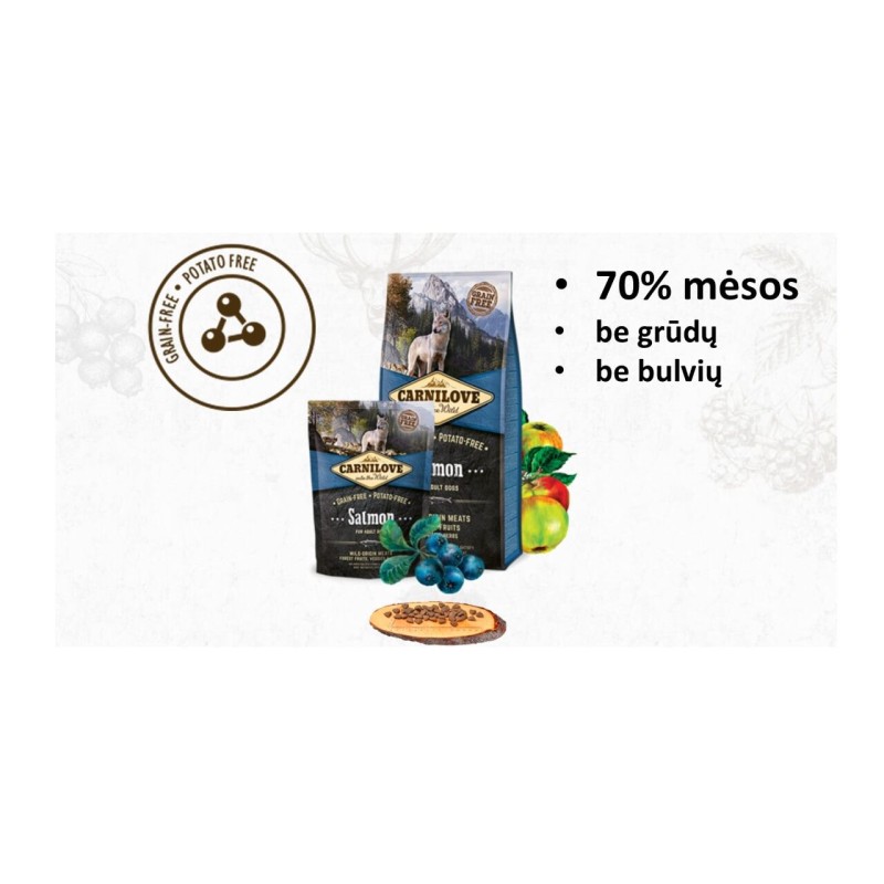 Carnilove Lõhe 12kg Koertele