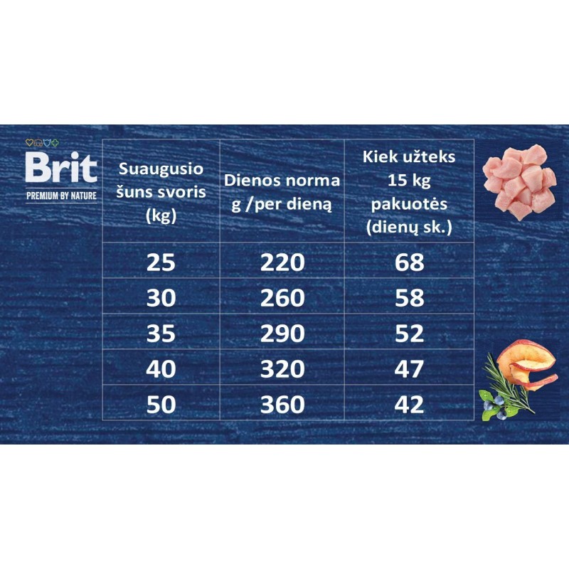 BRIT PREMIUM NATURE ADULT L 15KG KUTSIKATELE