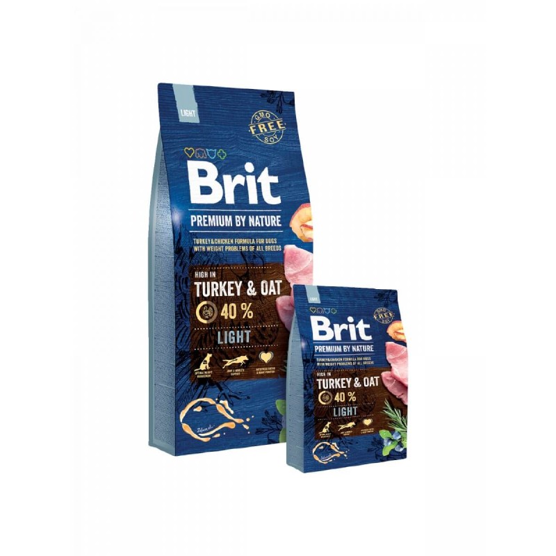 Brit Premium by Nature Light 3kg koertele