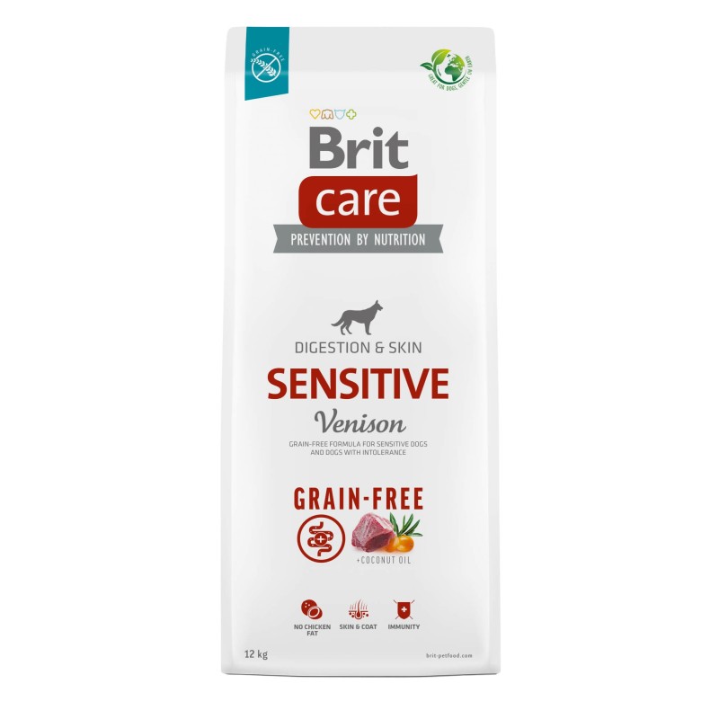 Brit Care Sensitiivne Hirveliha Kartul 3kg Koertele