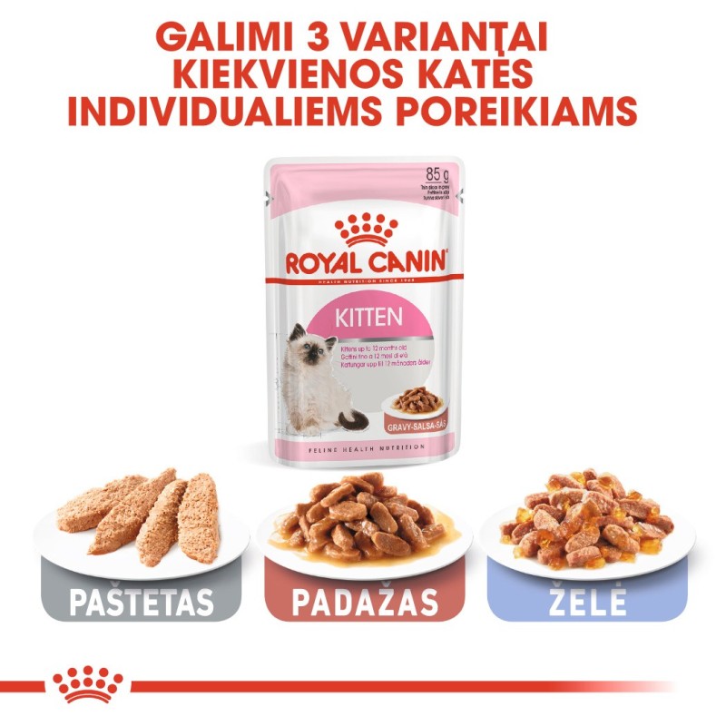 Royal Canin Kitten 85g märg toit kassipoegadele