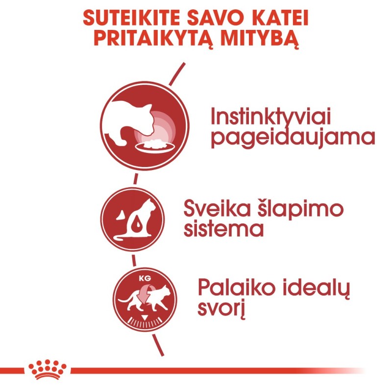 Royal Canin Instinctive 85g x 12 kassidele geeliga