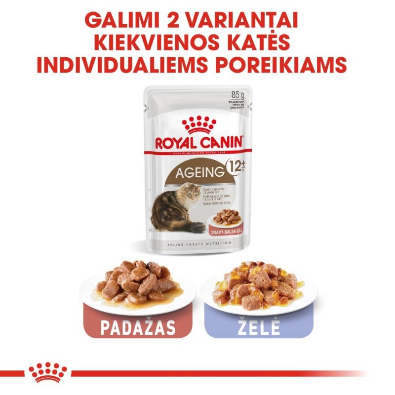 Royal Canin FHN märg 85g vananev+12 kassidele