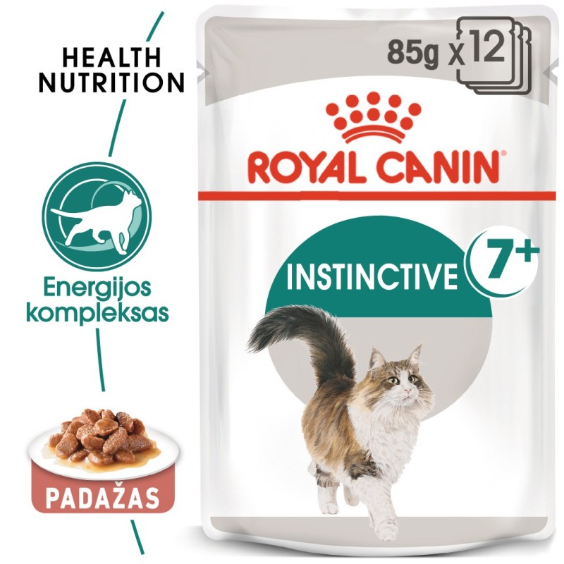 Royal Canin Instinctive 7+ märg toit kassidele 85g