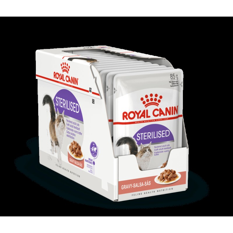 Royal Canin Sterilised märgtoit kassidele 85g x 12