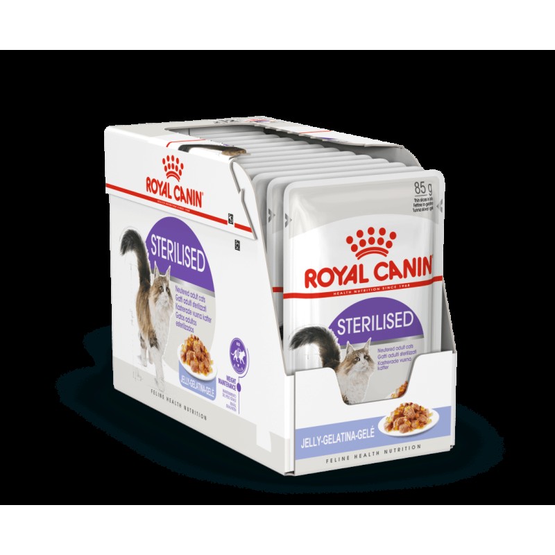 Royal Canin Sterilised märg toit kassidele 85g x 12