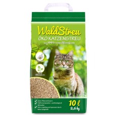 Экологичный наполнитель WALDSTREU для кошек 10L